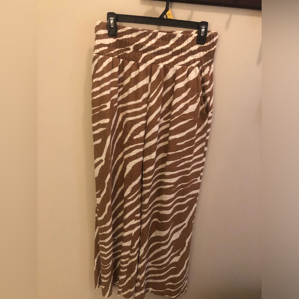 Sincerely Jules zebra striped pants